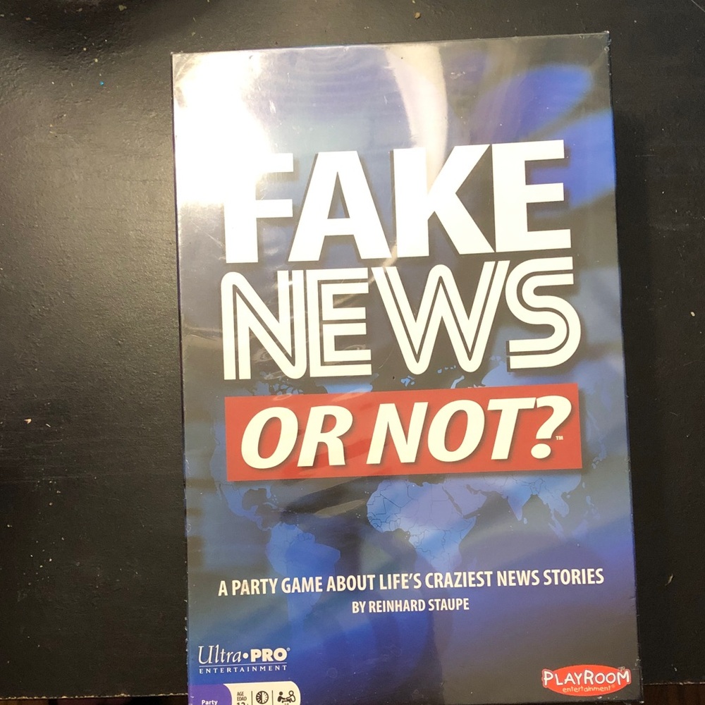 Fake News or Not? Party Game Age 12+
